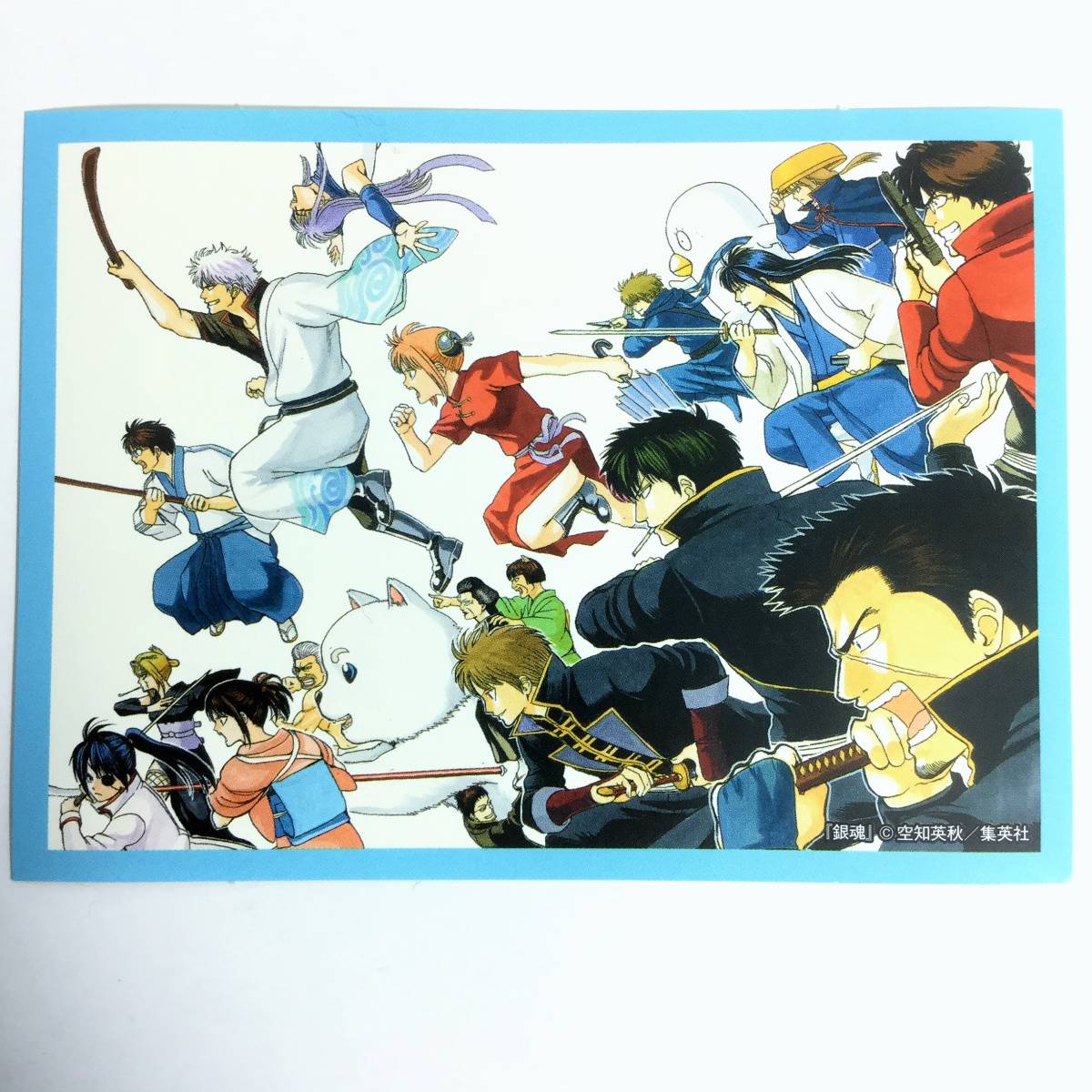 ジャンプフェスタ2018 シール 銀魂 GINTAMA 坂田銀時 土方十四郎 沖田