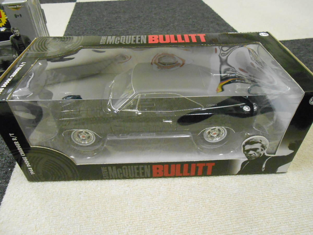 1:18 Greenlight 1968 DODGE CHARGER BULLITT ブリット チャージャー
