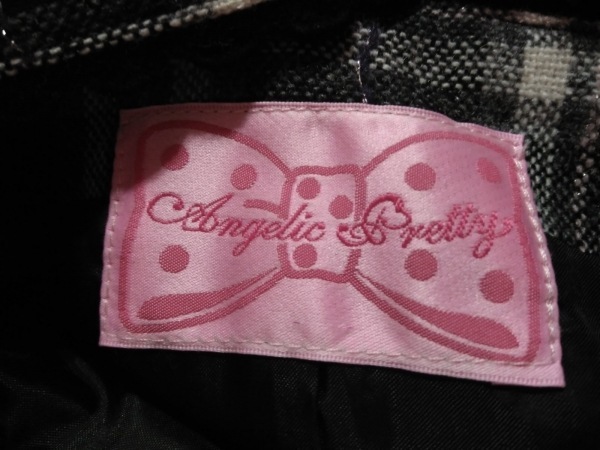 アンジェリックプリティ Angelic Pretty 黒×アイボリー×マルチ レディース チェック柄/フリル/レース ワンピース