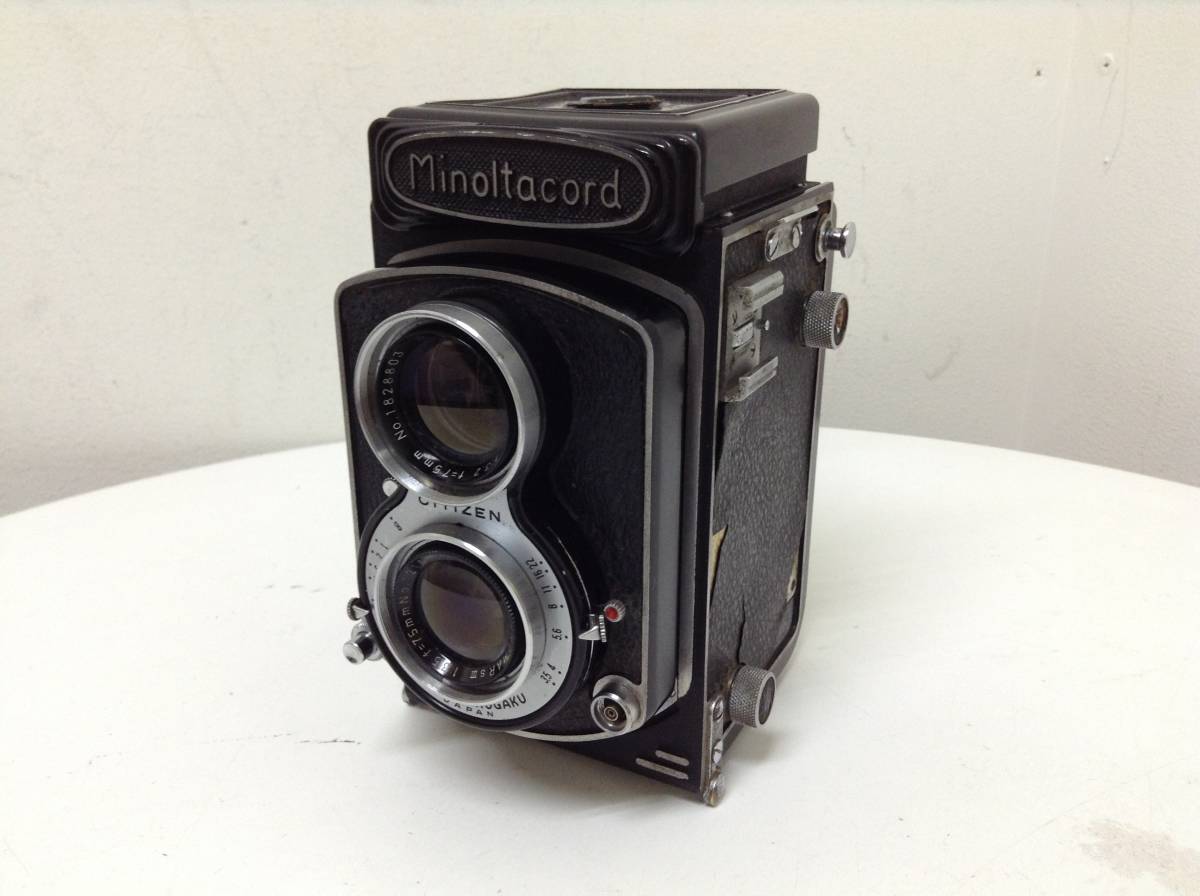 シャッターOK Minoltacord Chiyoko 二眼レフ フィルムカメラ PROMAR