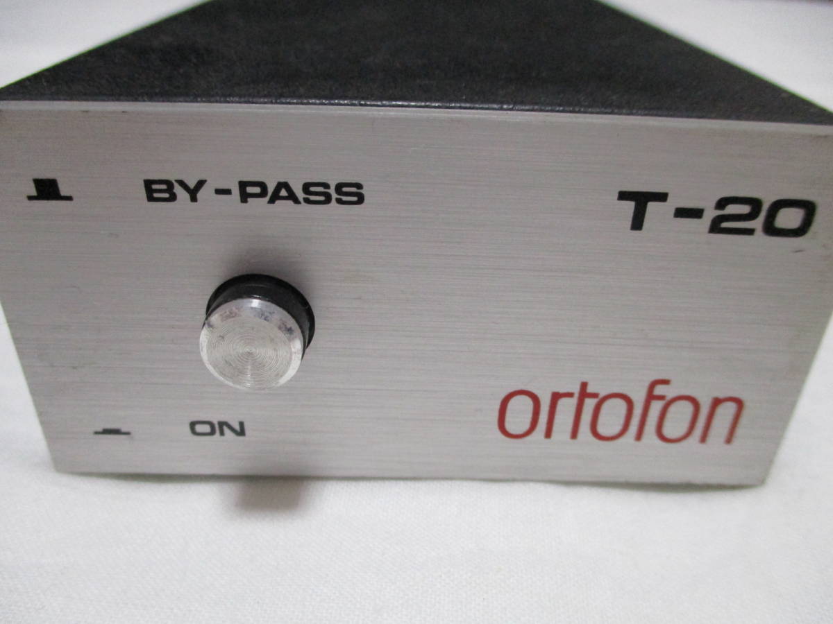 ortofon T-20 MC昇圧トランス オルトフォン