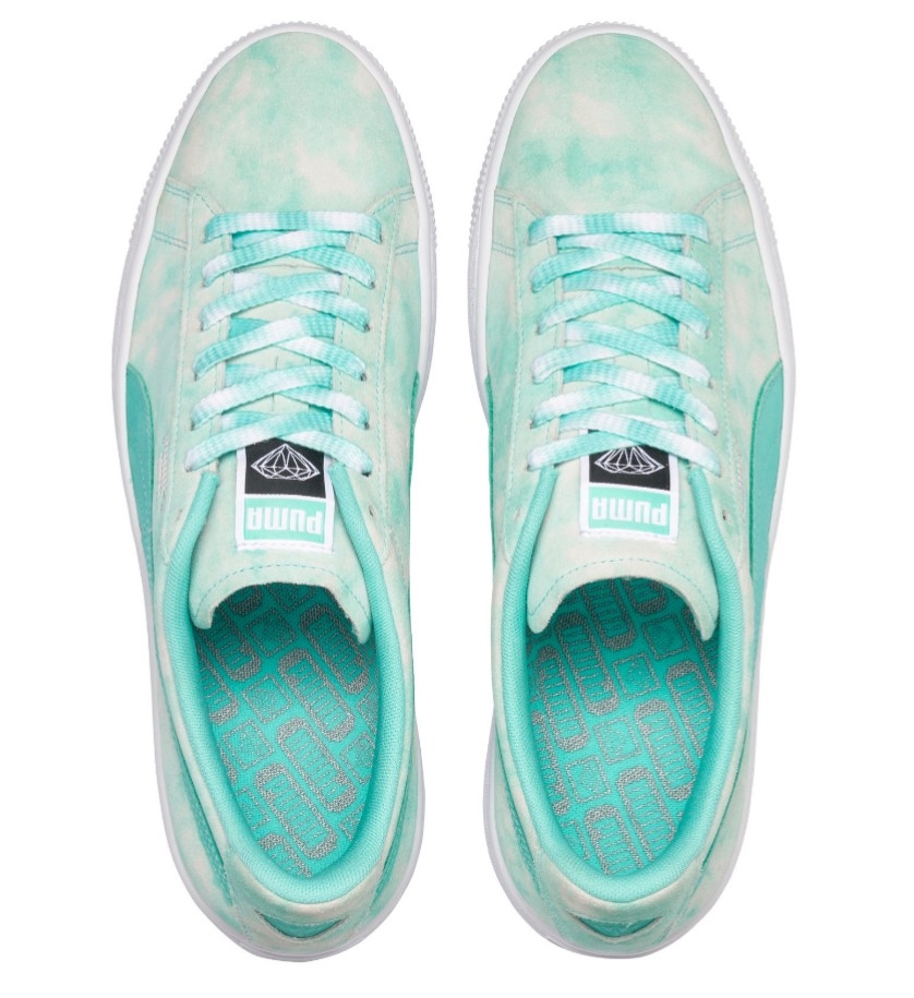 【新品未使用】PUMA x DIAMOND SUPPLY スウェード スニーカー SHINee ダイヤモンドスカイ プーマ ダイヤモンド ダイアモンド【23.5㎝】