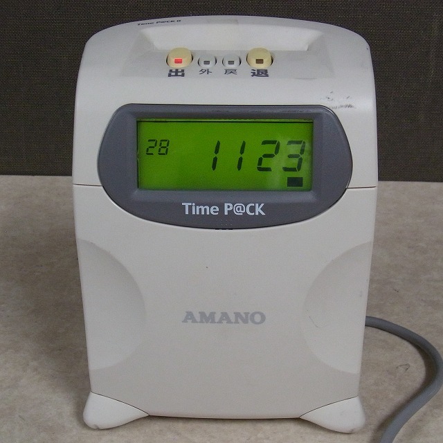 ☆ AMANO Time P@CK タイムレコーダー TP@C-30 アマノ タイムパック