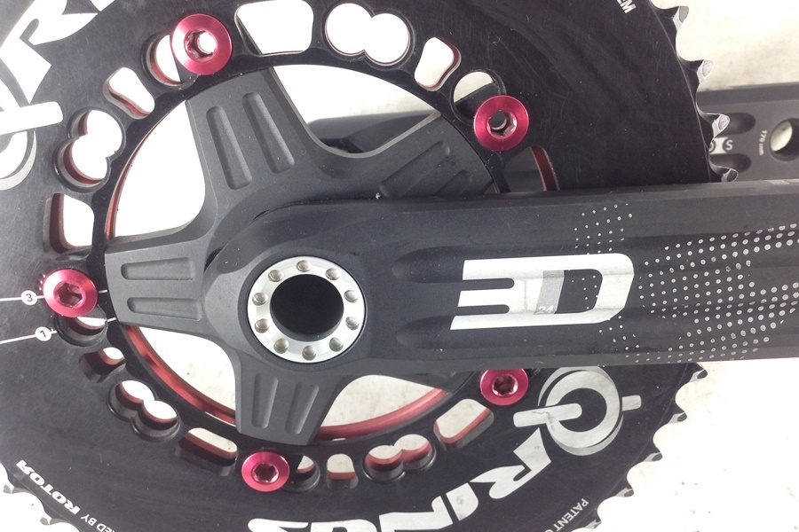 ローター ROTOR 3D 24 QRINGS クランク50-34T 170mm