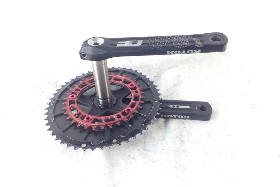 ローター ROTOR 3D 24 QRINGS クランク50-34T 170mm