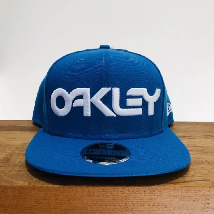 新作登場，お得 NEW ERA ニューエラ OAKLEY オークリー コラボ 9FIFTY SNAPBACK 刺繍 キャップ 帽子 野球帽 ブルー 青 フリーサイズ 国内正規品(ニューエラ)｜売買されたオークション情報、yahooの商品情報をアーカイ ニューエラ