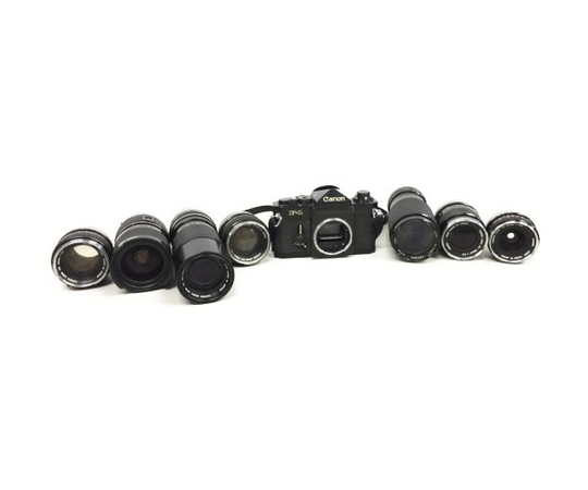  ジャンク Canon キヤノン F-1 フィルムカメラ ボディ レンズ7点 セット K4029022(キヤノン)｜売買されたオークション情報、yahooの商品情報をアーカイブ公開 - オークファン マニュアルフォーカス