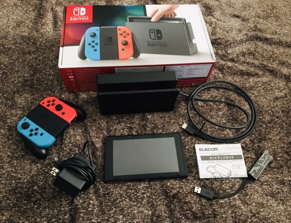 Switch Nintendo Switch用 | 有線LAN 有線でのインターネット接続方法