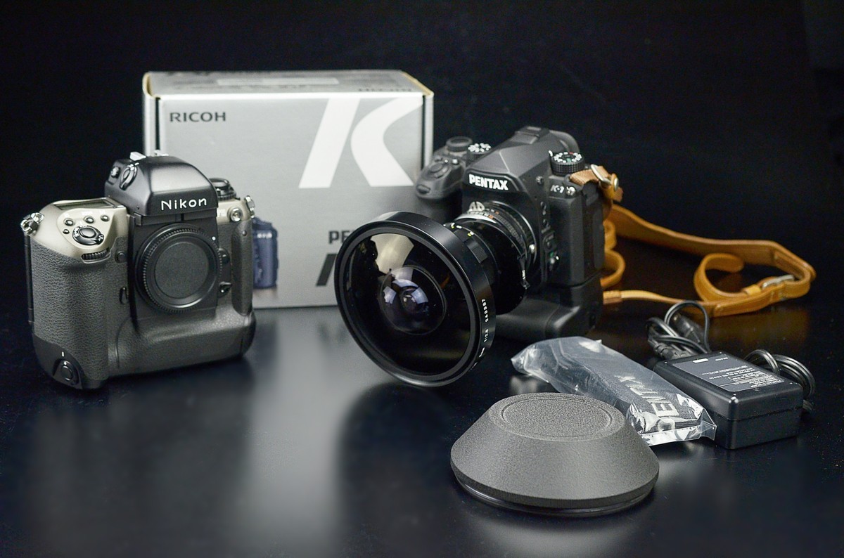 【逗子邸宅T様個人蔵4】Pentax K-1 + Nikon 8mm180度円周魚眼レンズ+ Nikon F5(フィルムカメラ)★美品・完動品_2