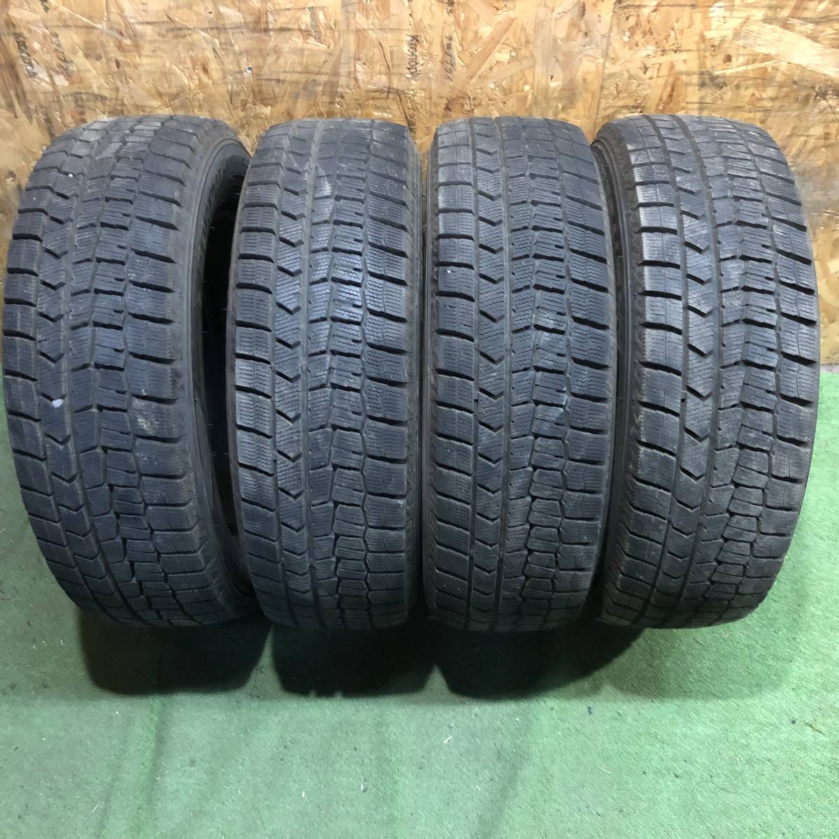 □185/65R15□19年□ダンロップ□WM02□スタッドレス□4本□全国送料