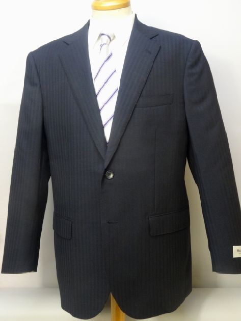 2釦2パンツスーツ・BB-5・NIKKE・ハイグレード仕様・濃紺\u2044シャドー 春夏 【春夏 新作】 2B2パンツスーツ・NIKKE・Hi-Grede・濃紺/織・AB3