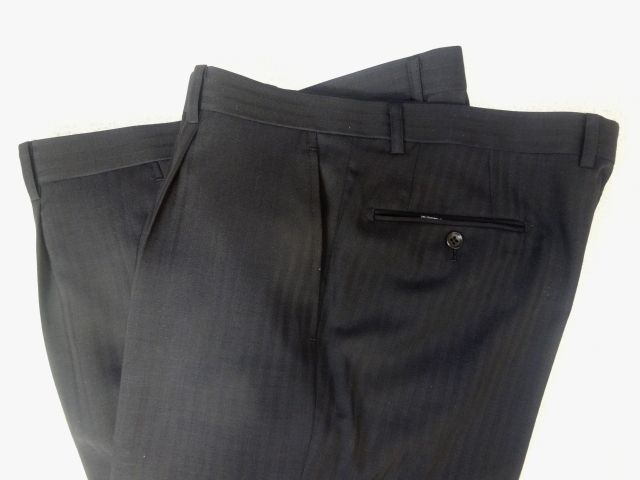 2釦2パンツスーツ・BB-5・NIKKE・ハイグレード仕様・濃紺\u2044シャドー 春夏 【春夏 新作】 2B2パンツスーツ・NIKKE・Hi-Grede・濃紺/織・AB3