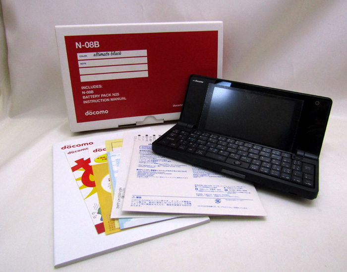 docomo PRO series N-08B ブラック 美品 series docomo PRO N-08B