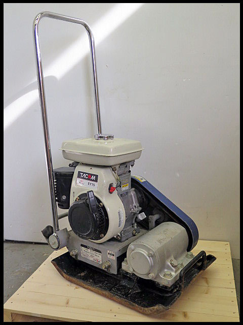 ■大旭建機 TACOM 2馬力 プレートランマー TPD60E 60Kg/道路舗装/転圧機