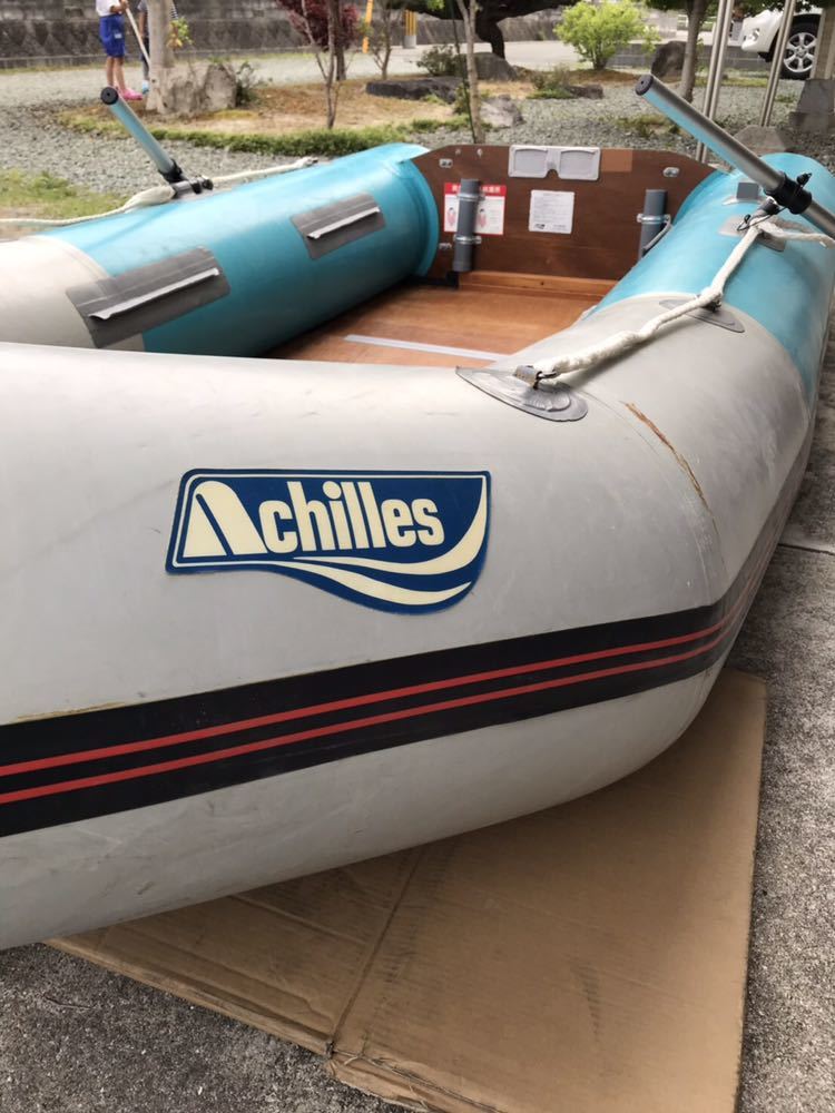 アキレス LCS-315 ゴムボート 全長約3.15m 4人乗りパワーボート 