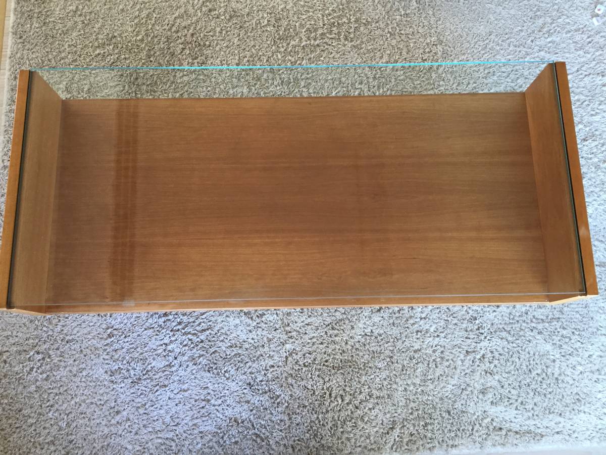 ウニコ ガラステーブル ロ―テーブル エッコ テーブル unico ナチュラル