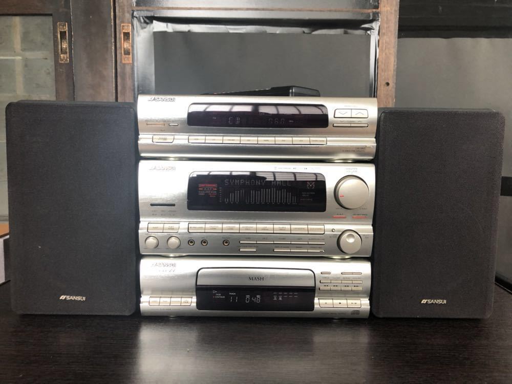 SANSUI AV-Z7 サンスイ T-Z7 CD-Z7 システムコンポ ミニコンポ (ワイド