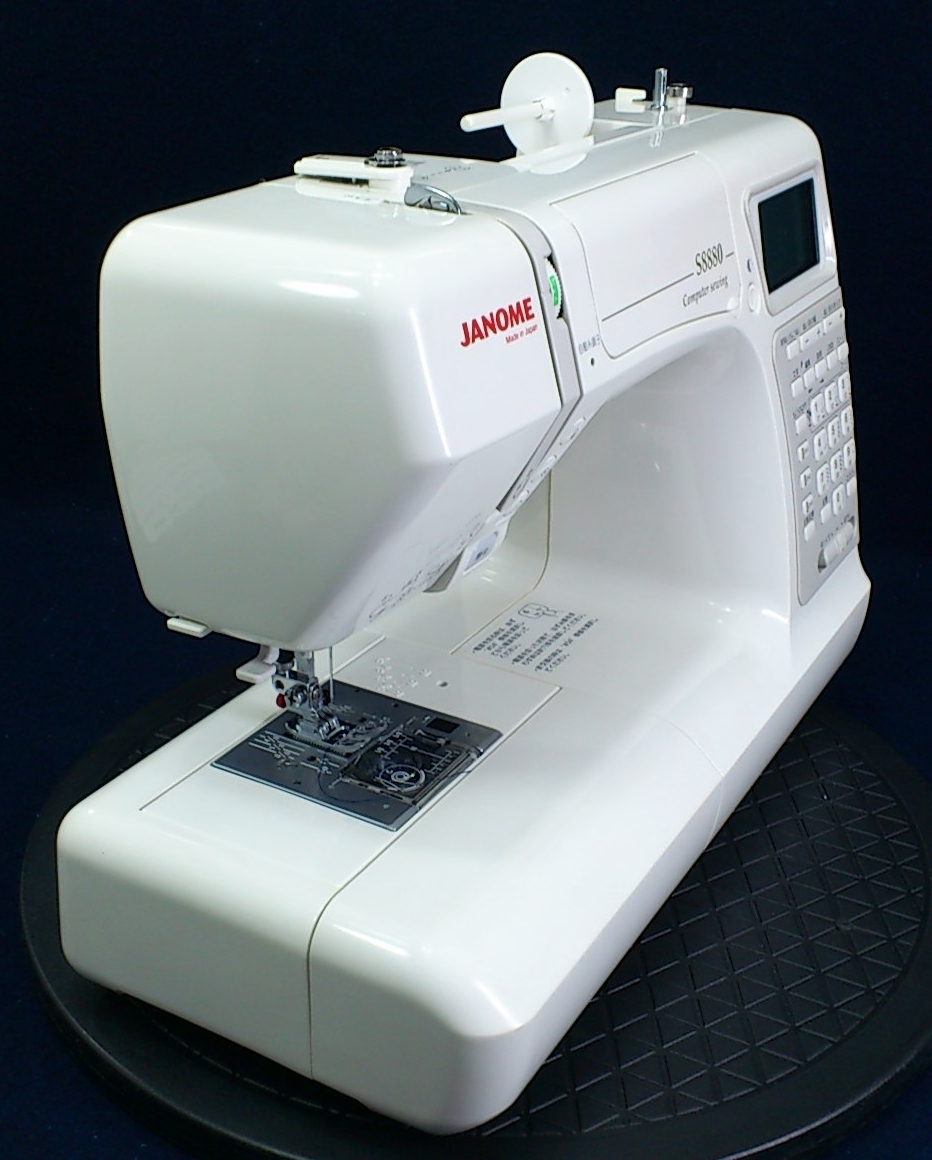 文字縫い☆ジャノメコンピュータミシン S8880 ☆超美品☆