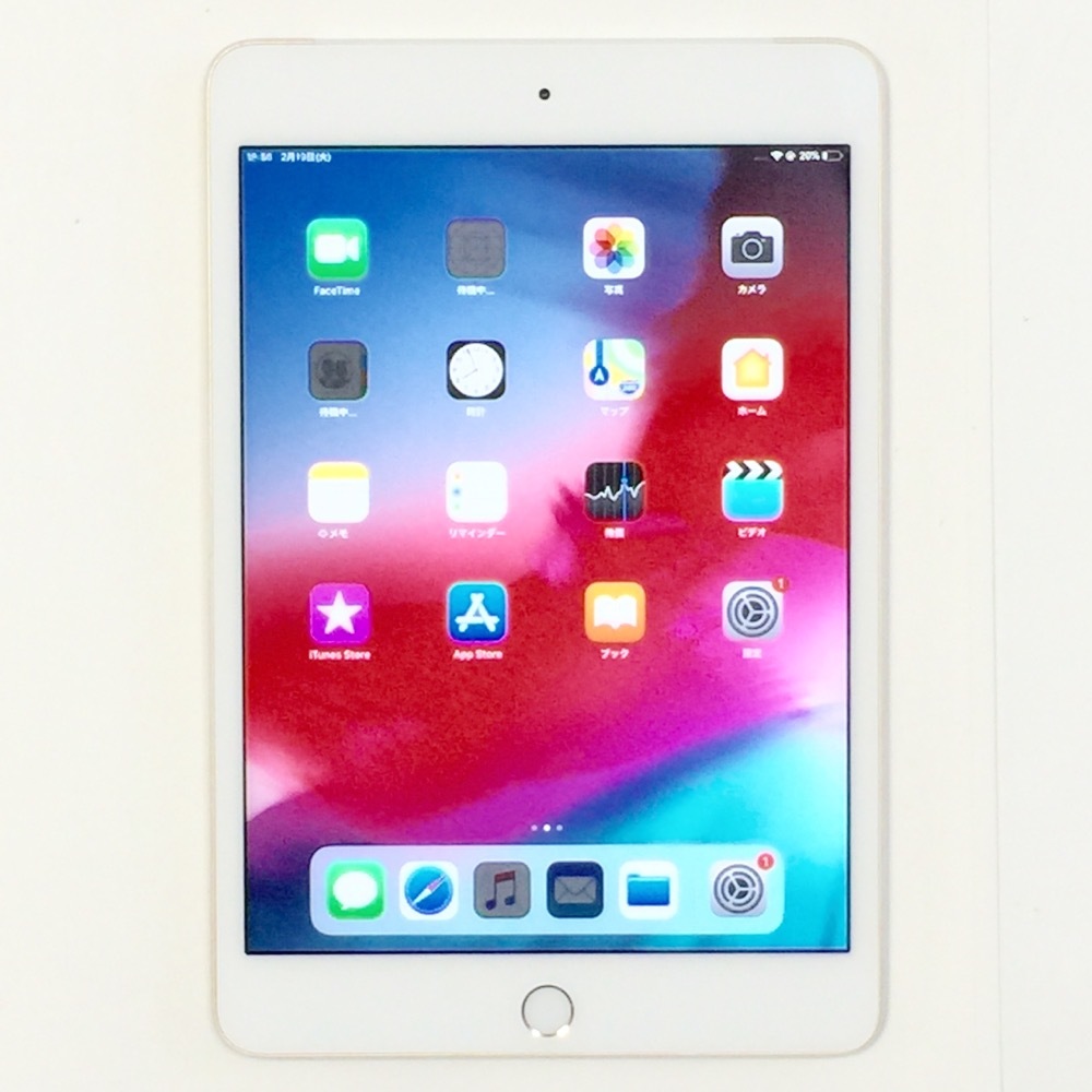 iPad mini 4 16GB Wi-Fi ゴールド バッテリー新品 バッテリー95% SIM