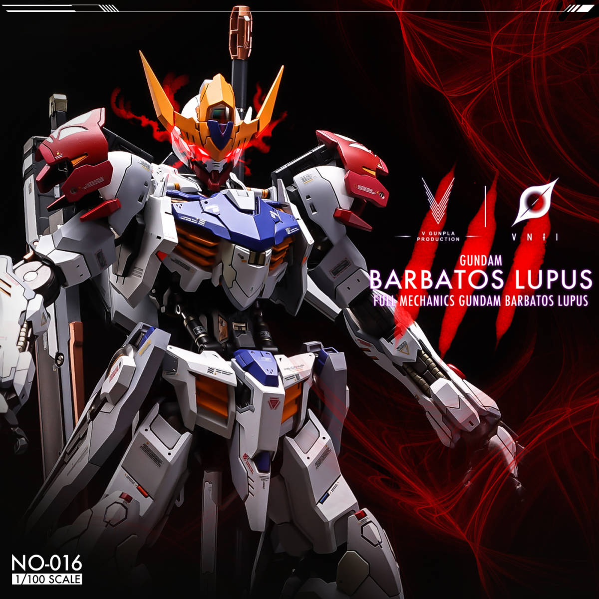 1 100 Tv Asw G 08 ガンダム バルバトスルプス 鉄血のオルフェンズ 徹底改修塗装済完成品 完成品 売買されたオークション情報 Yahooの商品情報をアーカイブ公開 オークファン Aucfan Com