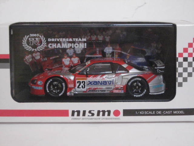 ○特注!! XANAVI NISMO GT-R JGTC 2003 DRIVERS&TEAM CHAMPION!○