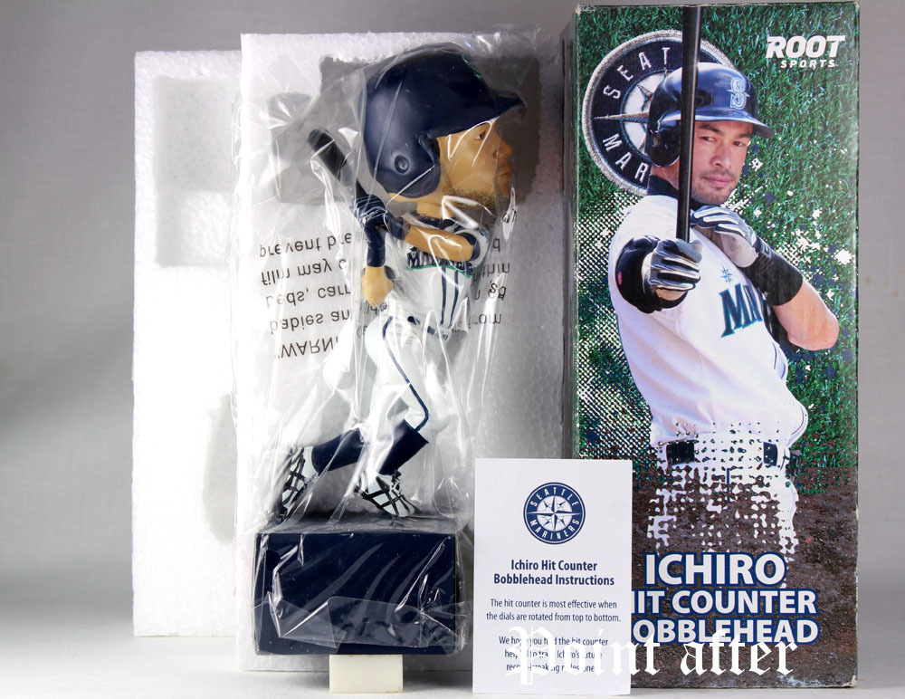 イチロー マリナーズ ヒットカウンター バブルヘッド ボブルヘッド