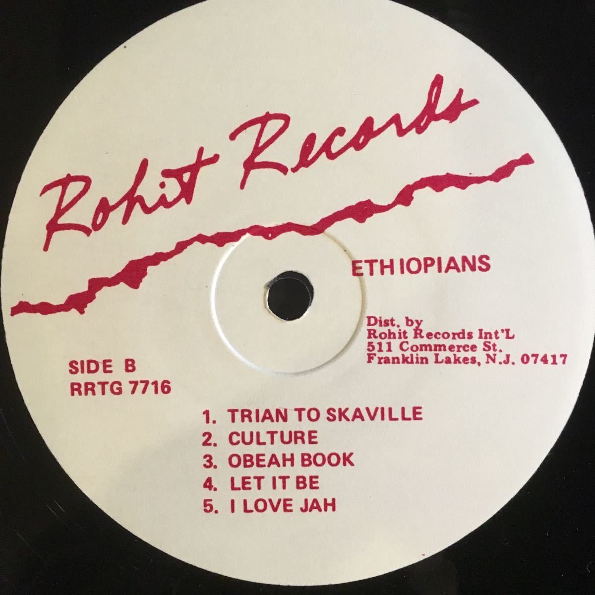 The Ethiopians Slave Call レコード レゲエ