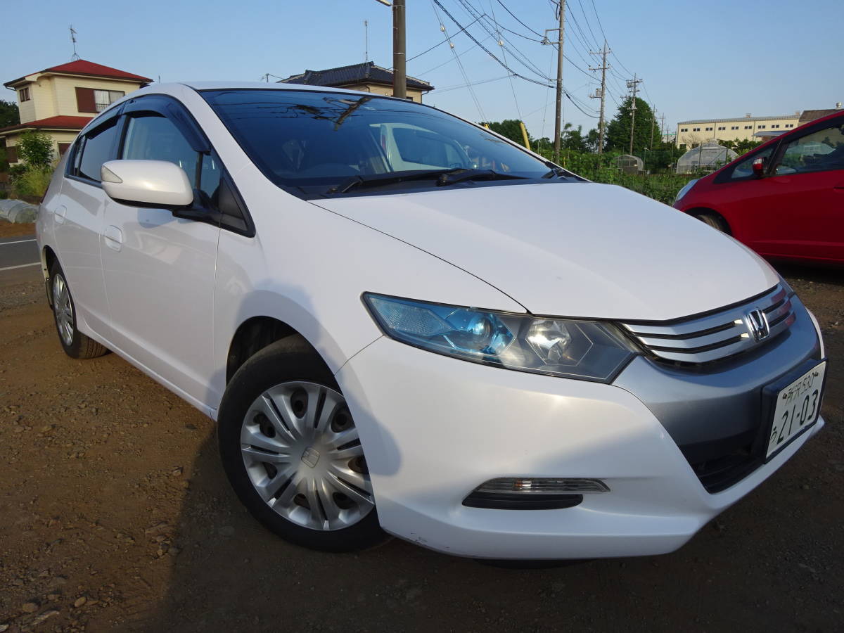 ホンダ◯インサイト◯車検2年丸々◯18万km◯テレビ、バックモニター有り◯状態◎ ☆1円～ ☆東京発 ☆インサイト ☆車検令和2/6月 ☆無事故実走行