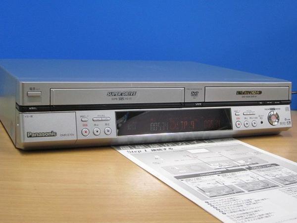 Panasonic☆メンテ済 動作良好☆簡単ダビング VHS+DVDレコーダー