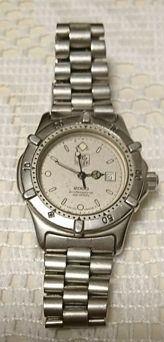 タグホイヤー Heuer 2000 プロフェッショナル 962.215 ジャンク品