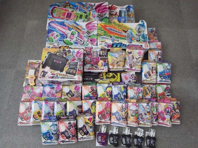 01【S.R】仮面ライダーエグゼイド DXガシャット 箱あり 大量セット