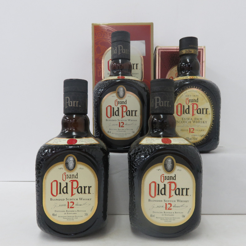 グランド・オールドパー 12年 4本セット 750ml