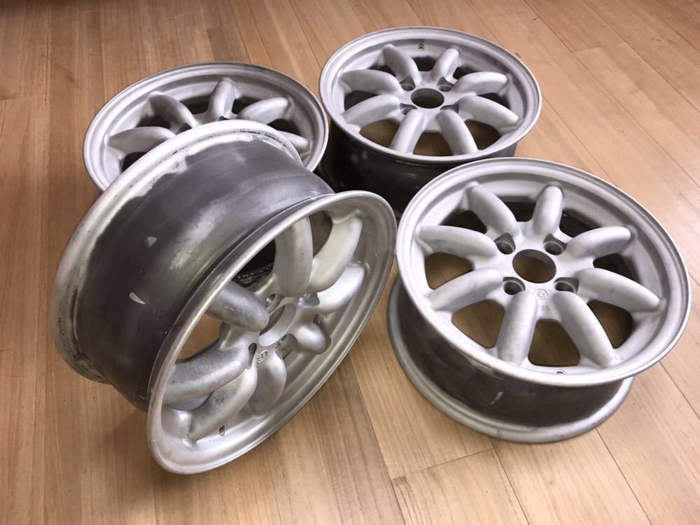 研磨済み RSワタナベ エイトスポーク RBF 14インチ 6J ＋38 PCD100 4本 レストア用(社外品)｜売買されたオークション情報 ...