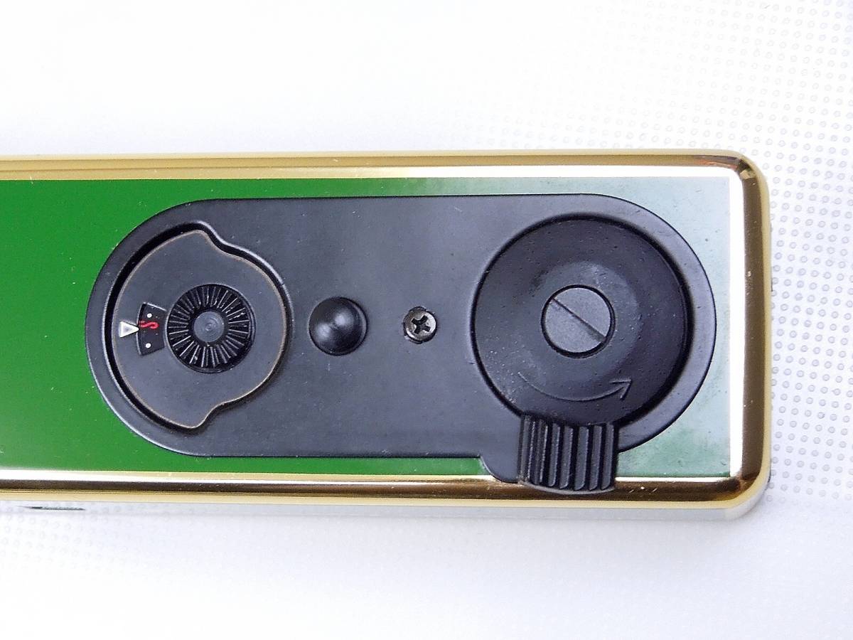 COSMO OMEGA コスモオメガ ライターカメラ グリーン 極美品