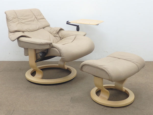 N1419 エコーネス/EKORNES ストレスレス レノ/オットマン付