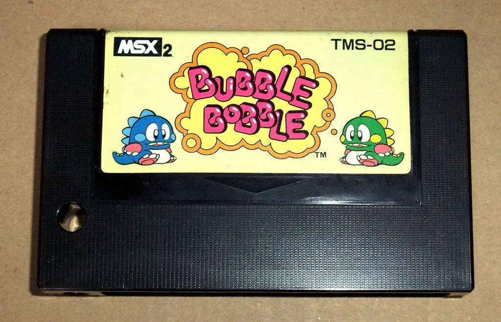 MSX2 「 バブルボブル 」 カートリッジのみ バブルボブル MSX2 ROMのみ