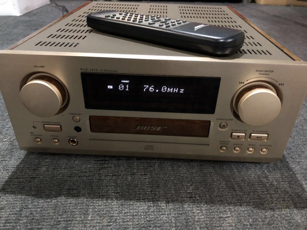 BOSEジャンク品 PLS-1410 CDレシーバー・スピーカーセット PLS-1410