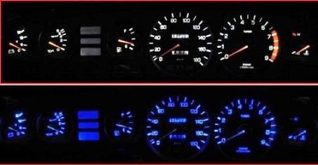 新作入荷，低価 スープラ JZA70 スピードメーターLED照明1台分セット ブルー(ブルー)｜売買されたオークション情報、yahooの商品情報をアーカイブ公開 - オークファン LED
