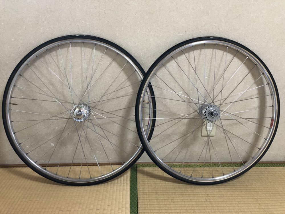 ピストホイール ARAYA アラヤ リム SUZUE スズエ ハブ 前後セット