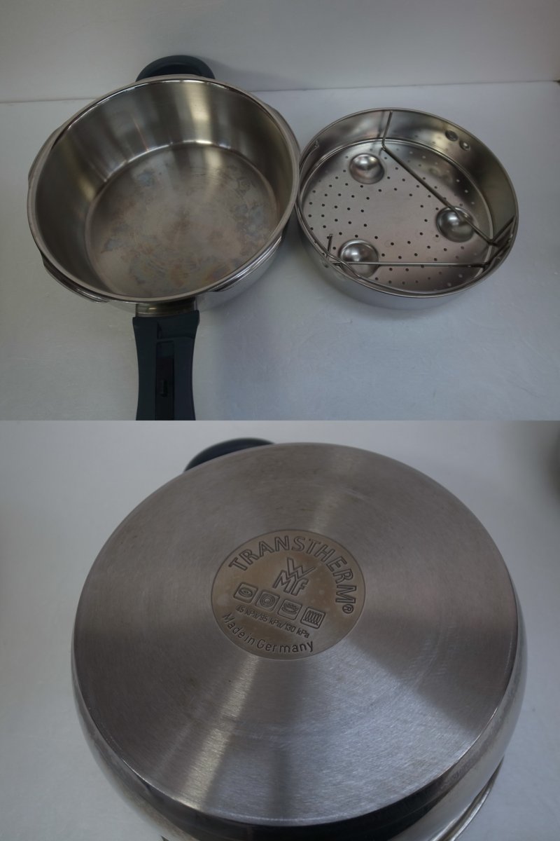 7233 WMF PERFECT PLUS パーフェクトプラス圧力鍋 3.0L + 4.5L | MIKAS