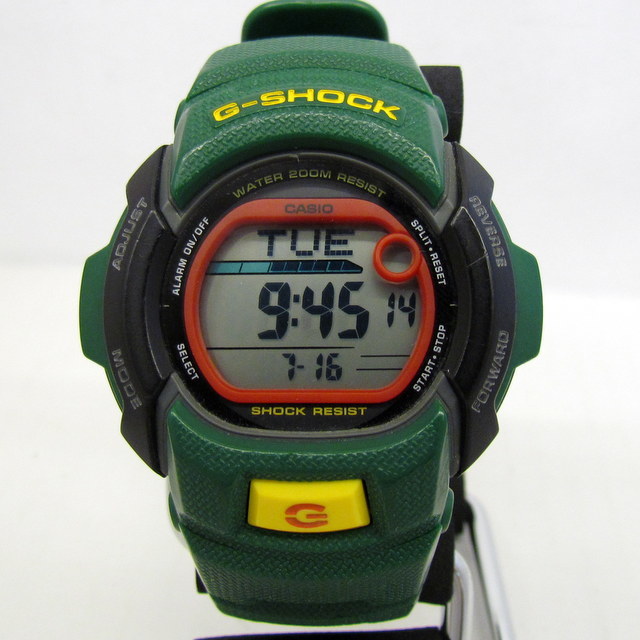 中古 G-SHOCK ジーショック CASIO カシオ 腕時計 G-7600R ラスタカラー