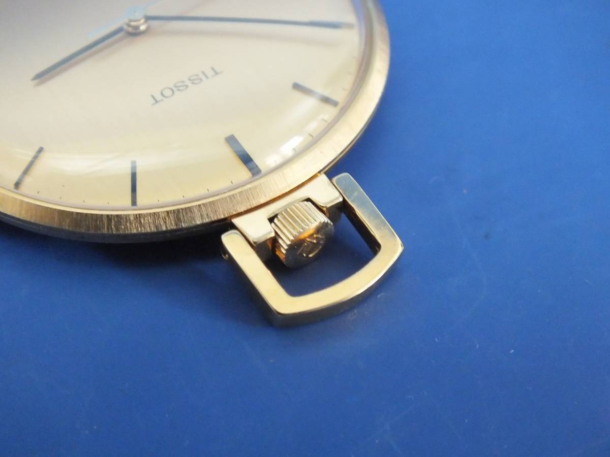 〇 TISSOT ティソ 懐中時計 手巻き ゴールド 【公式通販】