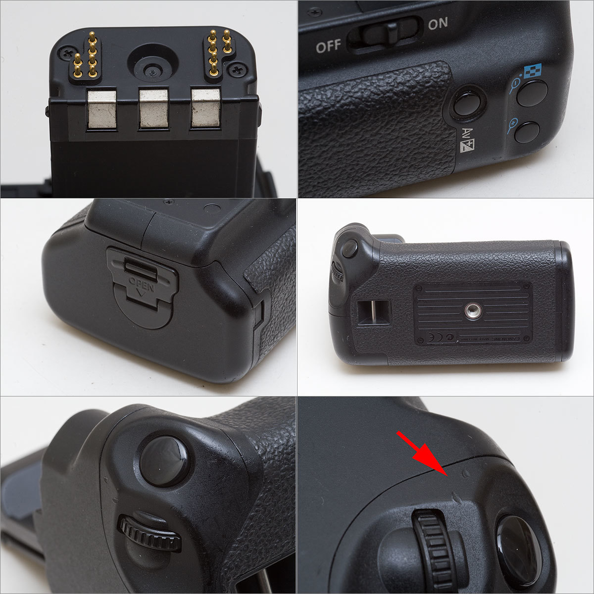 Canon BATTERY GRIP BGE3 BGME3Lのみ付属(キヤノン)｜売買されたオークション情報、yahooの商品情報を