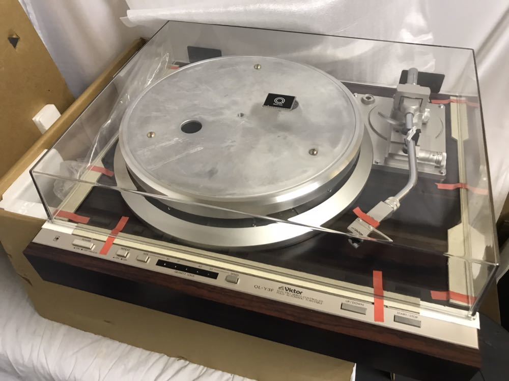 【1円～】VICTOR QL-Y3F レコードプレイヤー 未使用