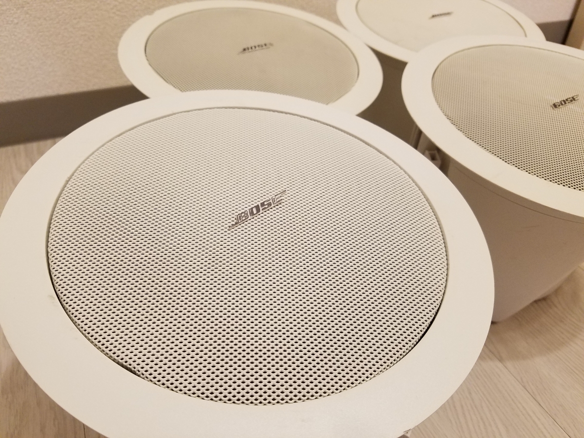 BOSE】ボーズフリースペースラウンドスピーカー埋め込み式天井貼り
