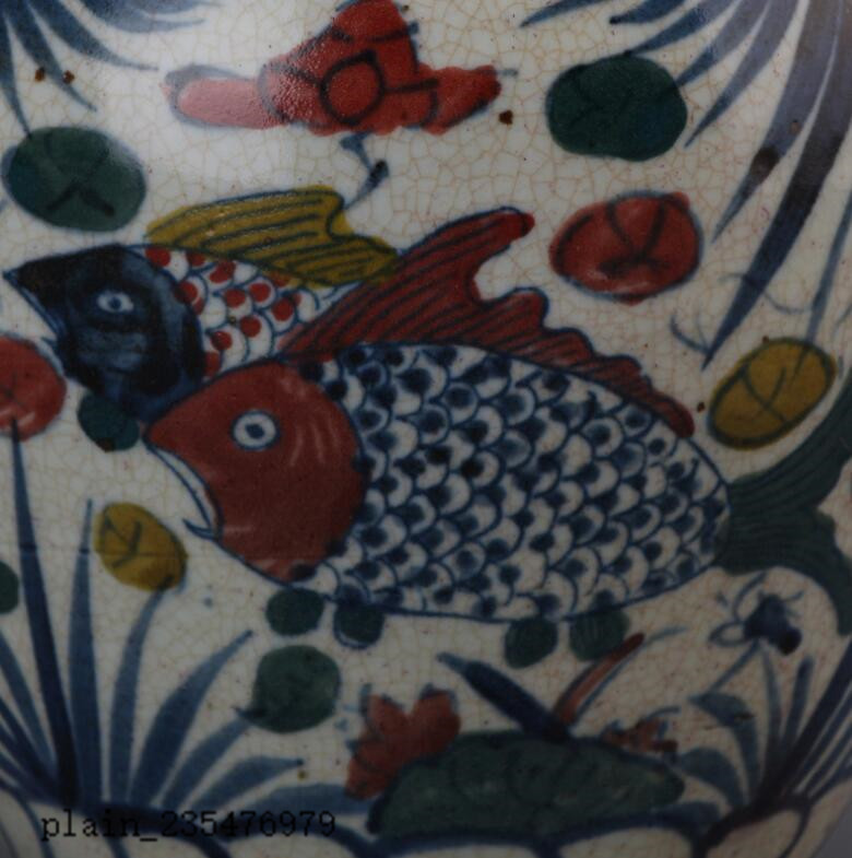 花器 乾隆年制 花瓶 中国美術 青花 中国 大清乾隆年製 古陶磁器