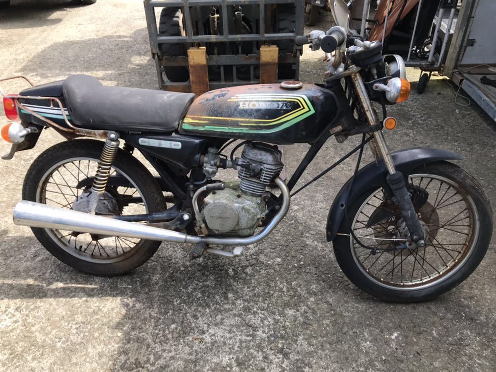 Yahoo!オークション - ホンダ Yahoo XE75 鍵付き 検）CE75 レストア 