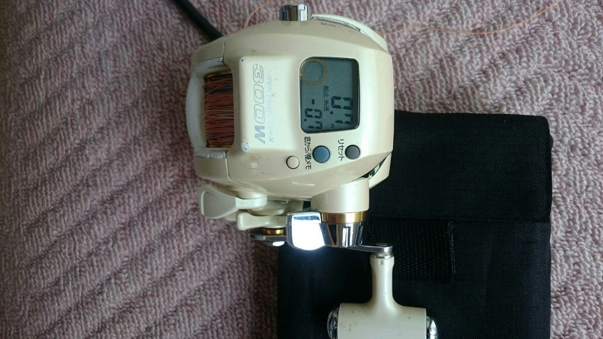 中古品 Daiwa SUPER TANACOM-X 300W 電動リール 一式 Yahoo