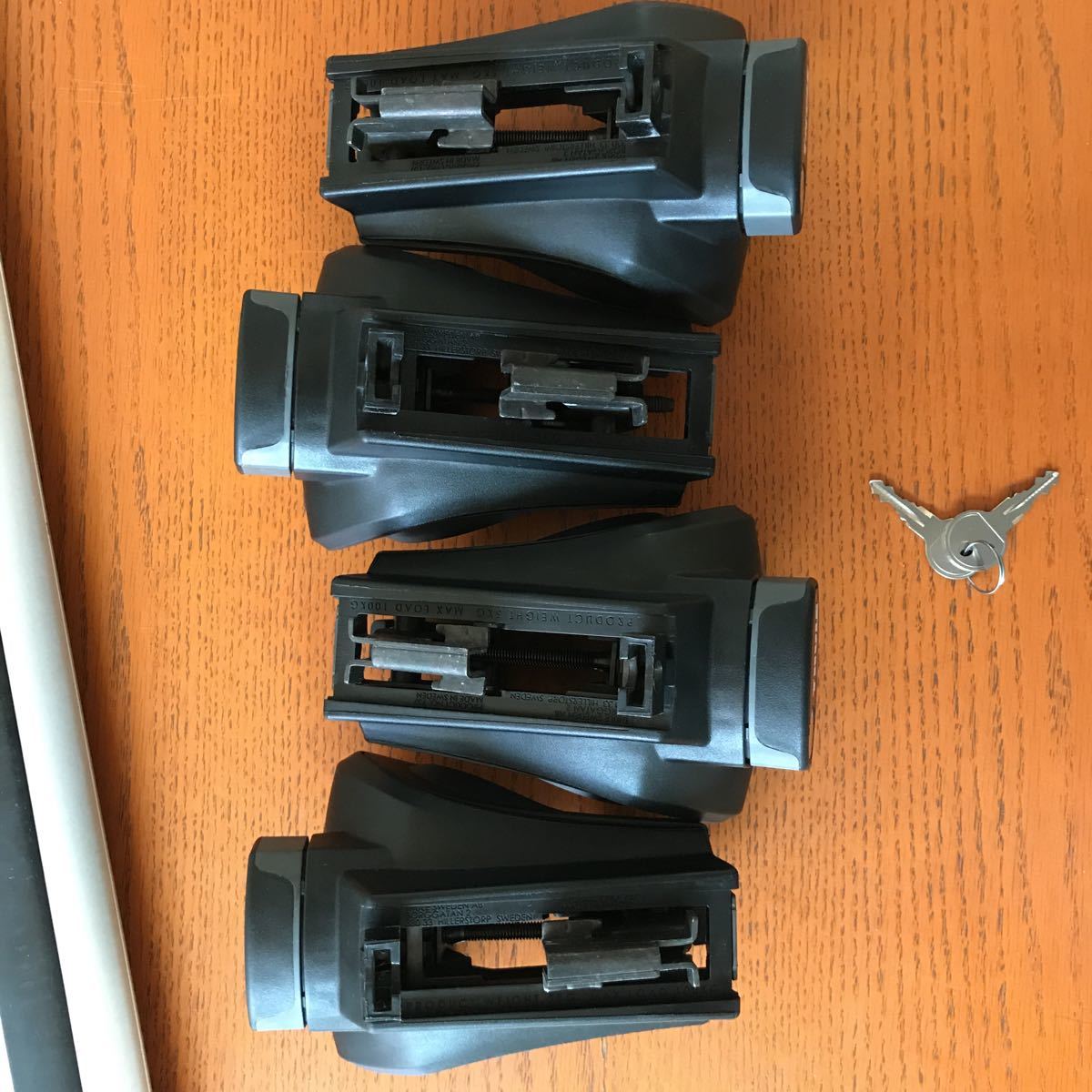 0 Thule Rapid THULE System Foot Pack - Railing Roof | Accessories 