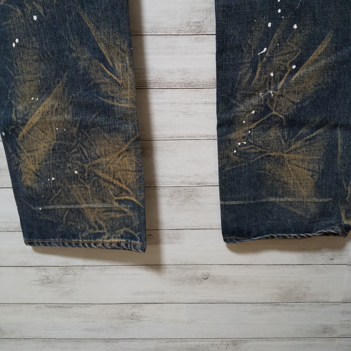 SWAGGER スワッガー クラシック プライドデニム w30 ペイント加工 